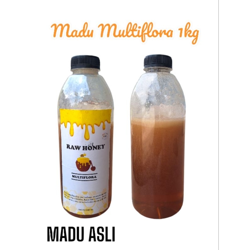 

RAW HONEY MULTIFLORA | MADU MURNI 1kg