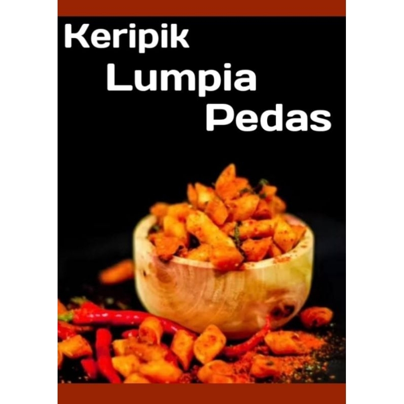 

Keripik Kulit Lumpia Renyah Dan Lezat Dengan Harga Terjangkau varian pedas daun jeruk