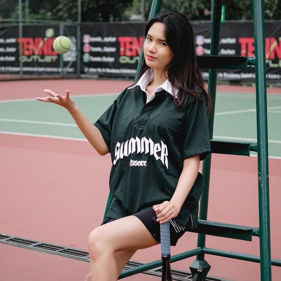 Lettucy Rugby Polo Shirt | Baju Kaos Rugby Lengan Pendek