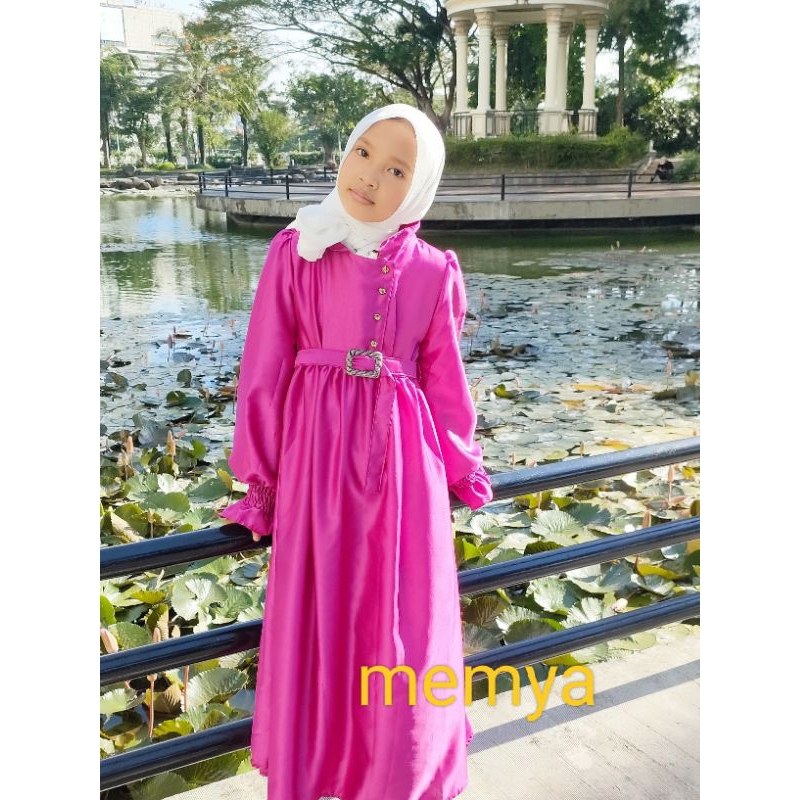 Gamis pesta anak perempuan tanggung maxmara mewah