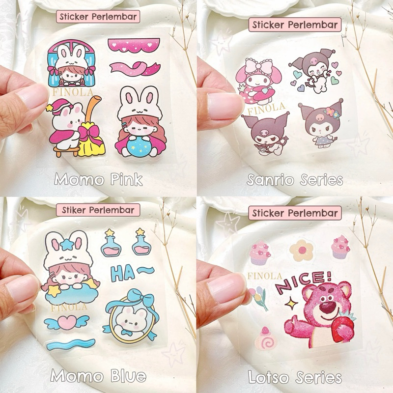 

[BISA COD] STIKER WATERPROOF MOMO PERLEMBAR / STIKER ECERAN / STIKER LOTSO ECERAN / STICKER SANRIO ECERAN / STICKER MOTIF KARTUN / STIKER KOREA / STIKER KARAKTER