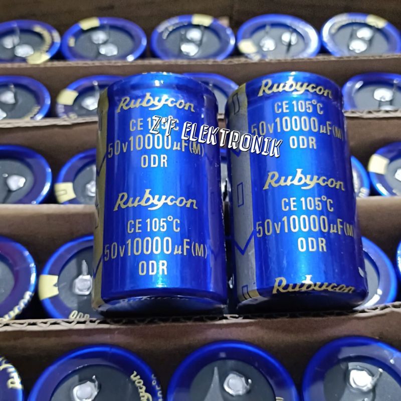 ELCO ROBYCON BLUE 10000UF 50VOL ODR. 1X