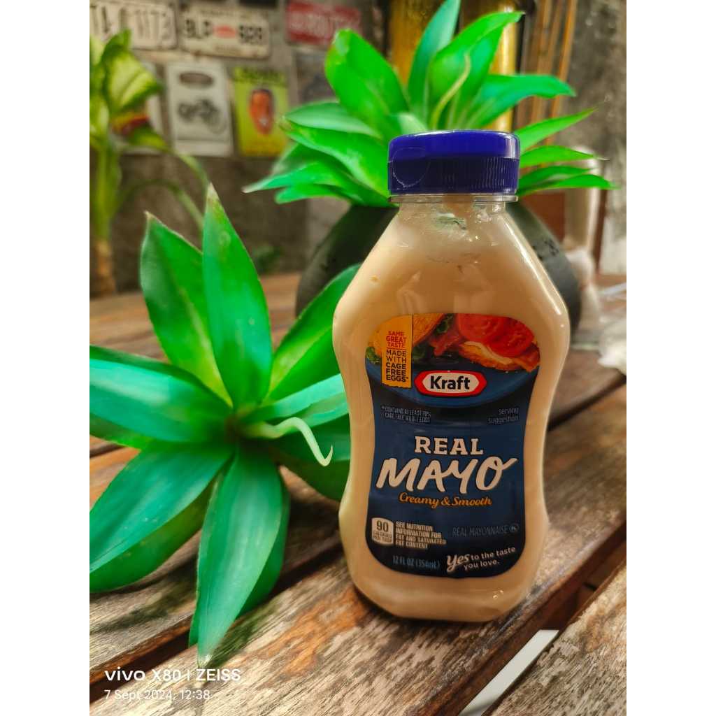 

Kraft Real Mayo (Creamy & Smooth) 12oz / 345ml