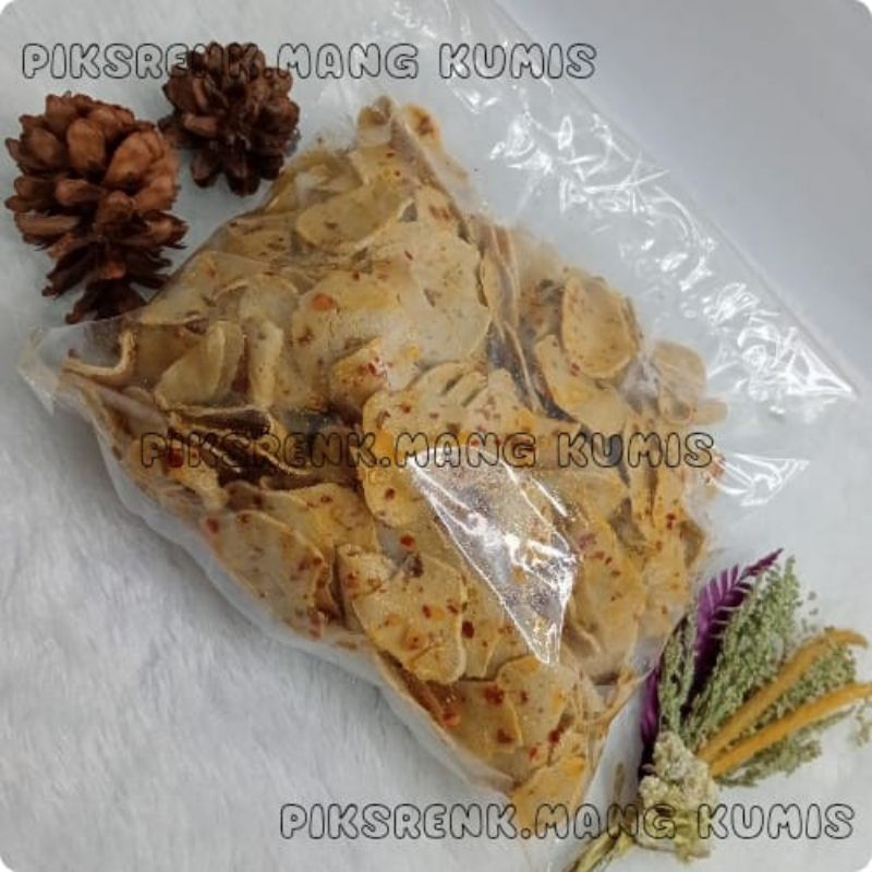 

BASRENG PEDAS SEDANG DAUN JERUK /KERIPIK BASRENG/BASRENG PEDAS/BASRENG VIRALLL