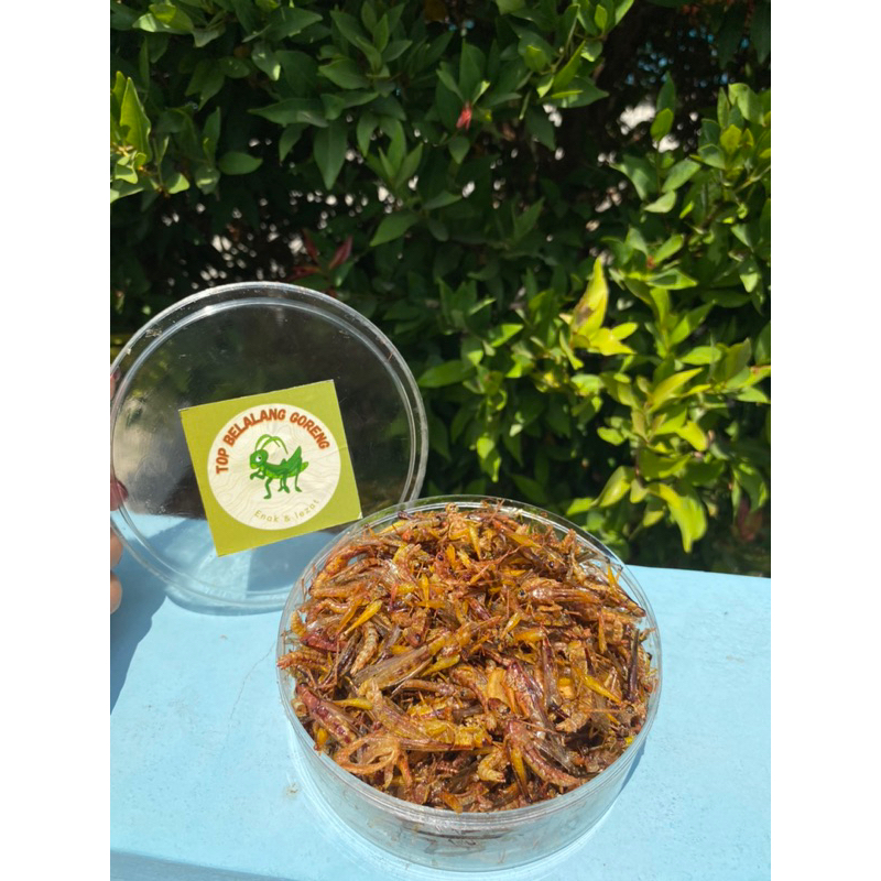 

Belalang Goreng Toples Nastar Berat 100 Gram -Makanan ringan camilan food snack