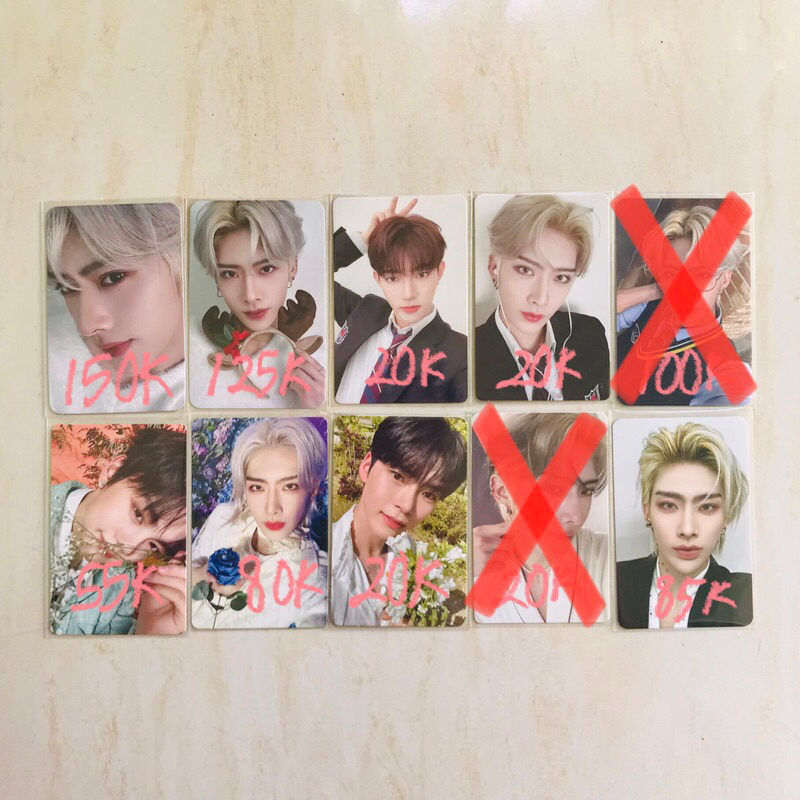 [PART 1] PHOTOCARD PC ZEROBASONE ZB1 ZHANG HAO SUNG HANBIN KIM GYUVIN RICKY