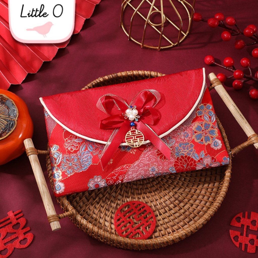 

Promo Musim Premium hongbao fabric hongbao angpao kain angpao sangjit