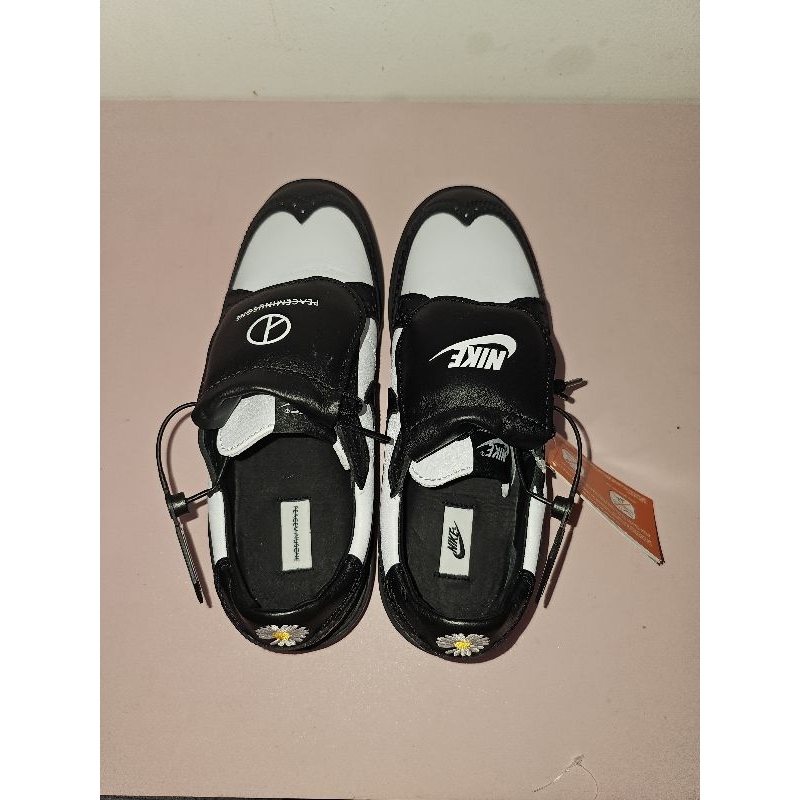 Sepatu NIKE x G-Dragon Kwondo 1 Peaceminusone Black White 100% Original