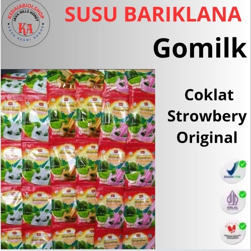 

SUSU GOMILK SASET ISI 10 PCS VARIAN RASA COKLAT STROWBERY ORIGINAL