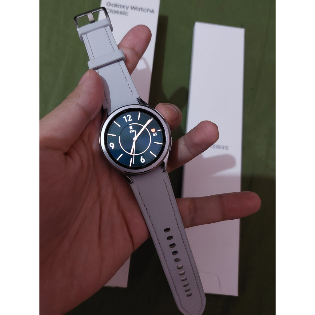 Samsung Galaxy Watch 6 Classic Second / Bekas - 43 mm - Fullset / Lengkap - SEIN