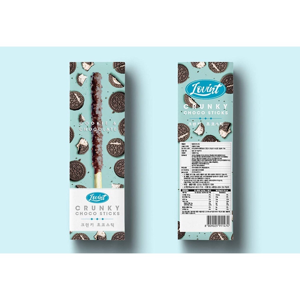 

Lovint Choco Stick Biskuit Stick Korea