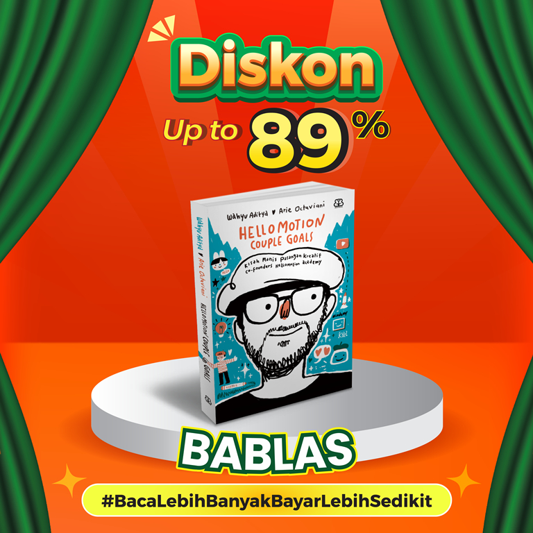 [Mizan Surabaya] Hellomotion Couple Goals - Wahyu Aditya & Arie Octaviani | Buku Inspirasi & Motivas