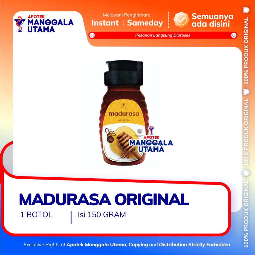 

MADURASA ORIGINAL PER BOTOL 150 GR