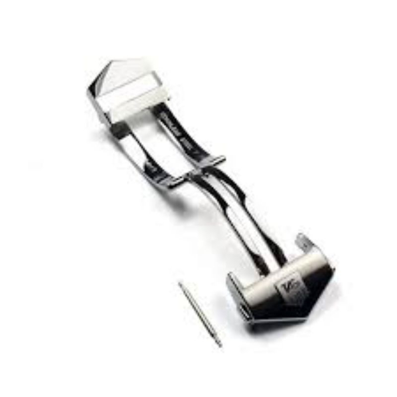 Buckle Tag Heuer huer kepala engsel tali jam tangan kulit buterfly steel stainless pengikat gesper b