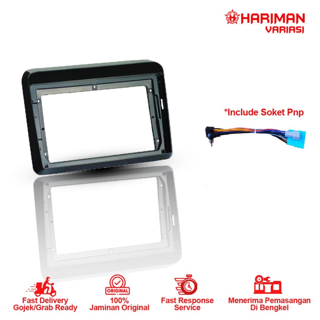 FRAME HEAD UNIT SUZUKI ERTIGA 2018 9 INCH + SOKET PNP