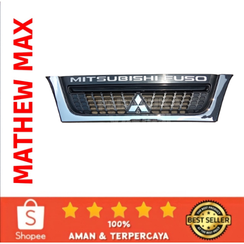 Grill Depan Chrome Canter New Grill Rambang New Canter EMGI 8728