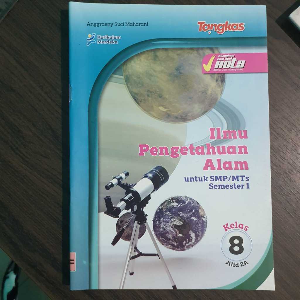 LKS Tangkas - IPA Kelas 8 SMP/MTs Semester 1 - Kurikulum Merdeka