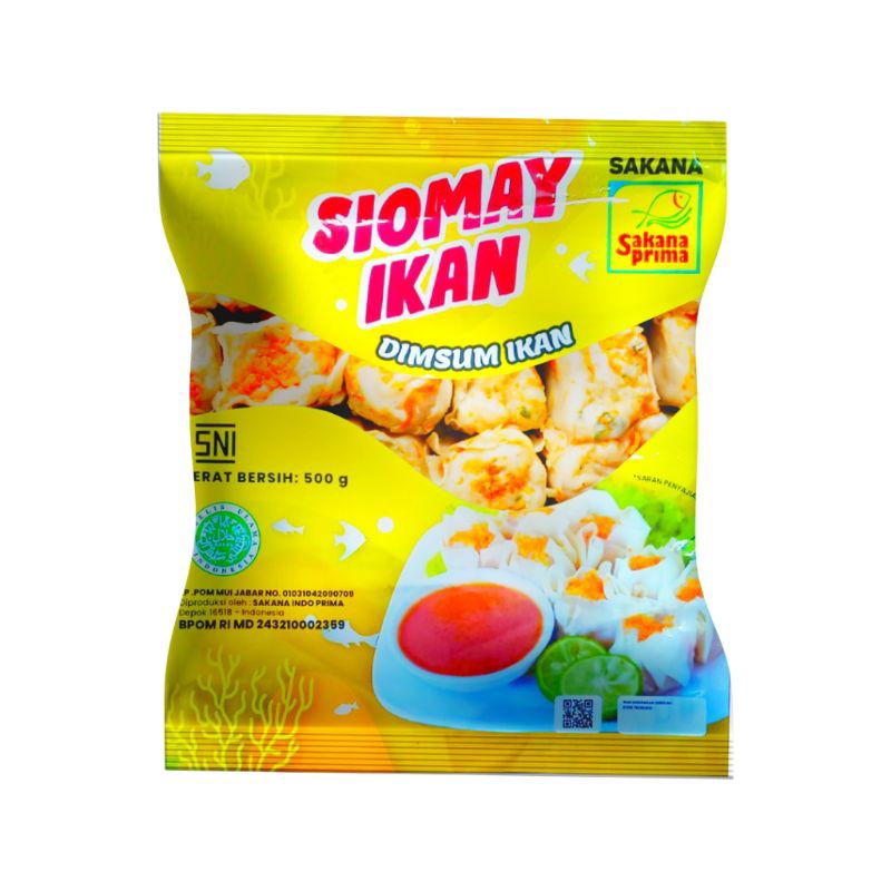 

SAKANA Siomay ikan 500g/Frozen food halal/isi 18-20 pcs