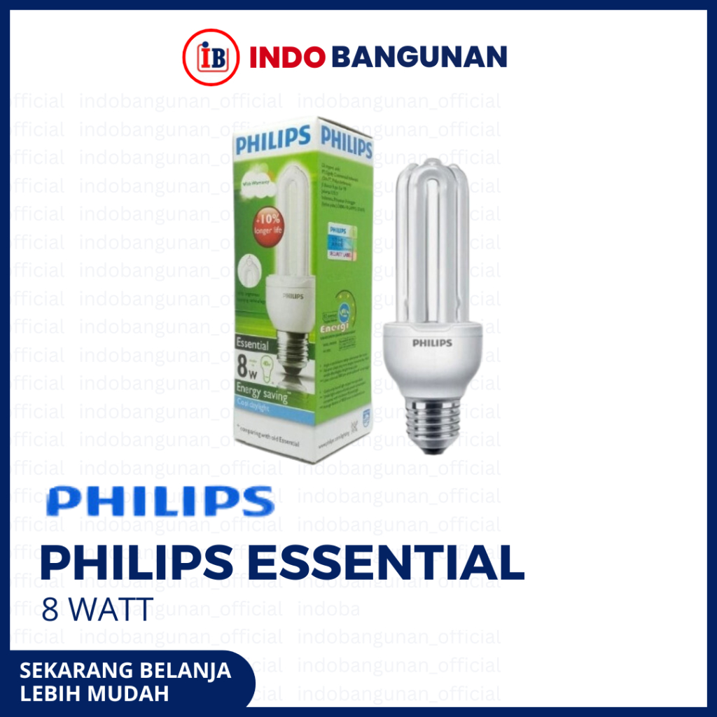 LAMPU PHILIPS 8 WATT