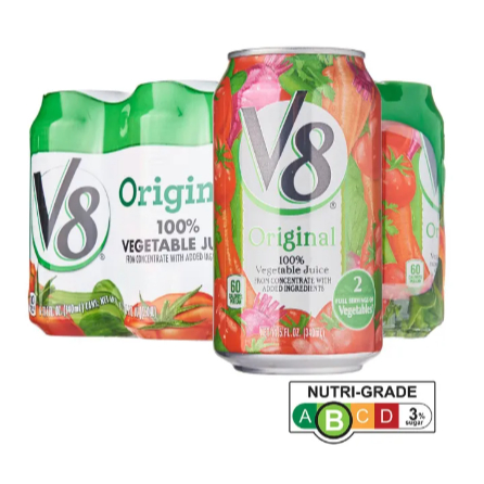 

V8 100% Vegetable Juice