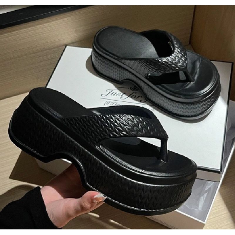 SALE 36-41 Sandal Fuji Viral Sandal Fuji Jibbidz Sandal Wanita Kekinian Sandal Fuji Korea Sandal Fuj