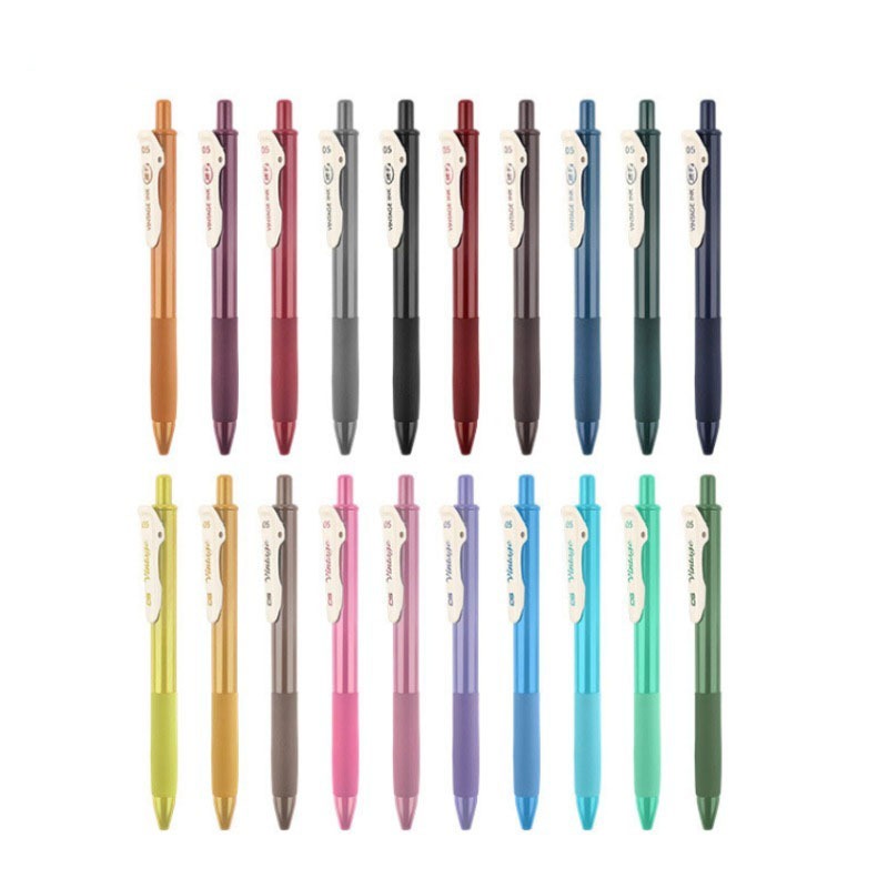 

Pulpen Retractable / Gel Pen Pulpen Gel Tinta Tema Retro Vintage / Pulpen Terlaris Bolpen Gel 0.5 mm / Lucu Pen Mekanik / Pena Alat Tulis barang aesthetic