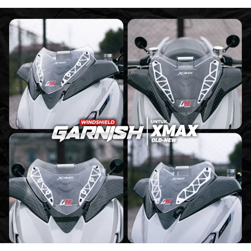 Garnish Bracket Windshield Visor Yamaha Xmax New Xmax Old