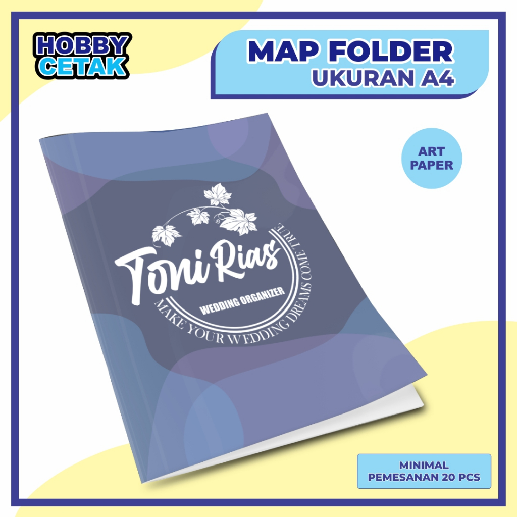 

Cetak Map Folder Custom Desain Ukuran Isi A4