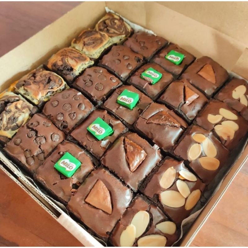 

Fudgy Brownies Sekat