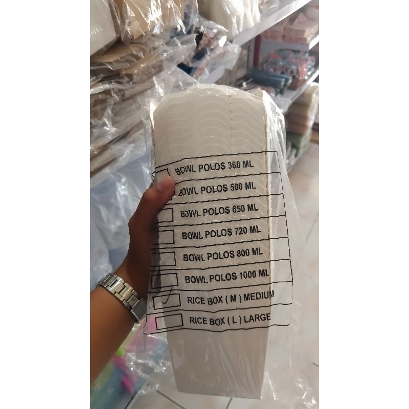 

Kardus Food Paill Ukuran M