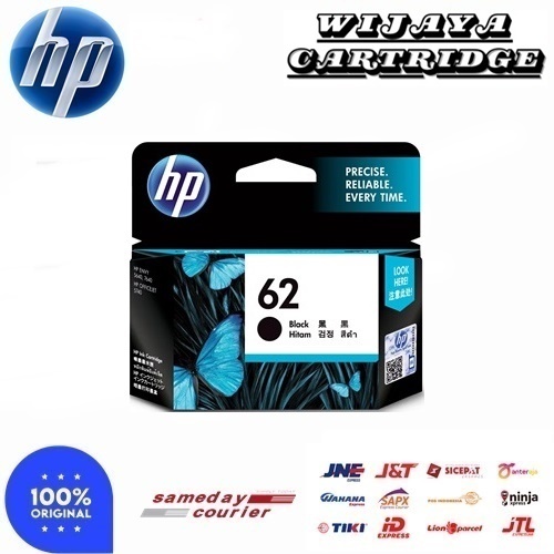TINTA INK CARTRIDGE HP 62 BLACK Original