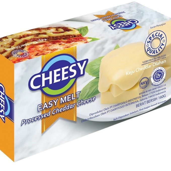

Keju Cheesy Easy Melt 160g