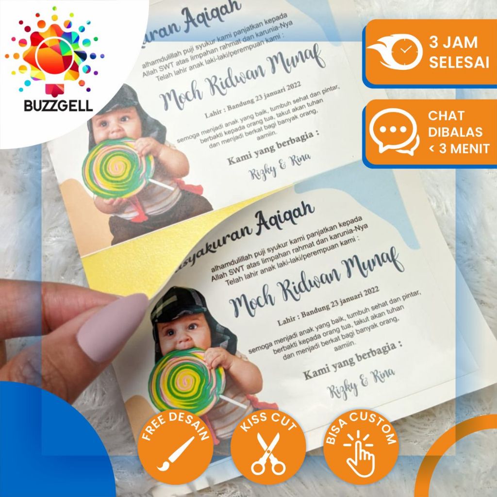 

Stiker Label Kotak Aqiqah Sticker Kotak Aqikah Stiker Akikah Anak