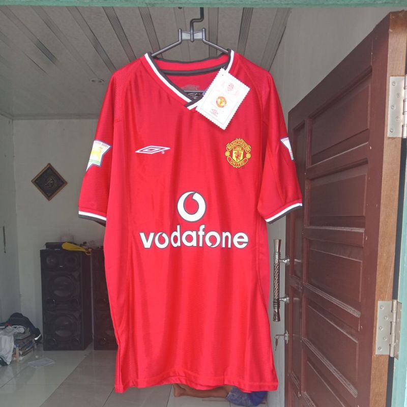 JERSEY MANCHESTER UNITED 2001