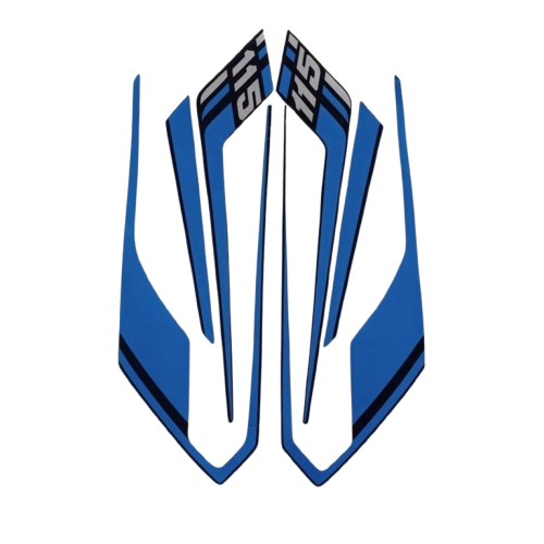 Stiker Standar Yamaha RX S 115 1988 - List Stiker Standar RX S 115 1988  Termurah Terlaris