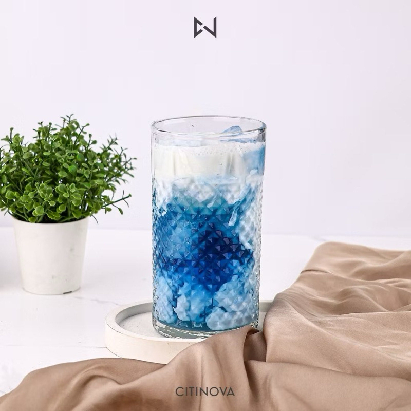 Gelas Kaca Nigita/Gelas Kaca Aesthetic/Gelas Cafe