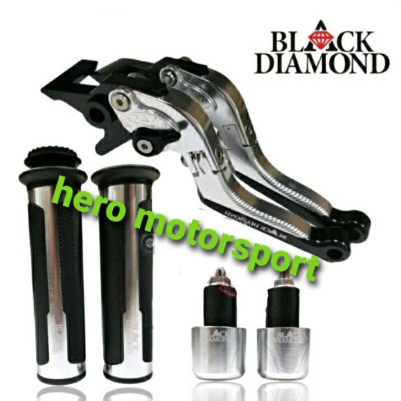 Handle Rem grip Handfat Motor Pcx150-160/Adv150-160/ Stylo Vario160 Abs Paketan Blackdiamond Best