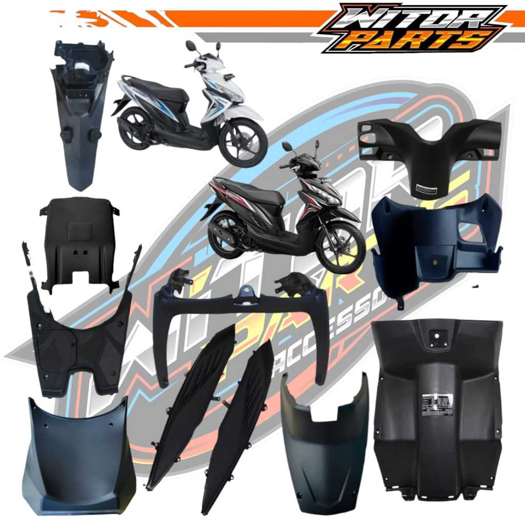 ECERAN SATUAN Cover Body Kasar Honda Vario 110 Fi Led Cover Bodi Kasar Honda Vario 110 Fi Led Cover 
