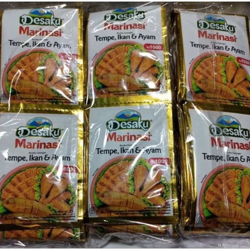 

Bumbu Desaku Marinasi: Bumbu Gorengan Tempe, Ikan, dan Ayam 15 grx12 sachet