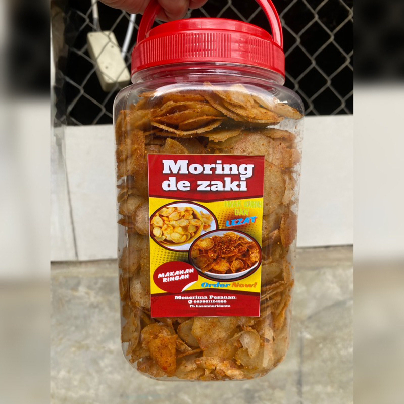 

500 gram moring jajanan khas garut rasa pedas