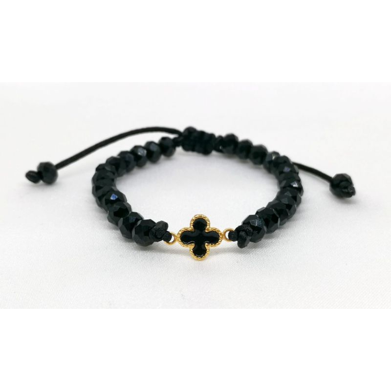 Gelang Emas Asli Tali Bunga 8K 375% Tali Batu