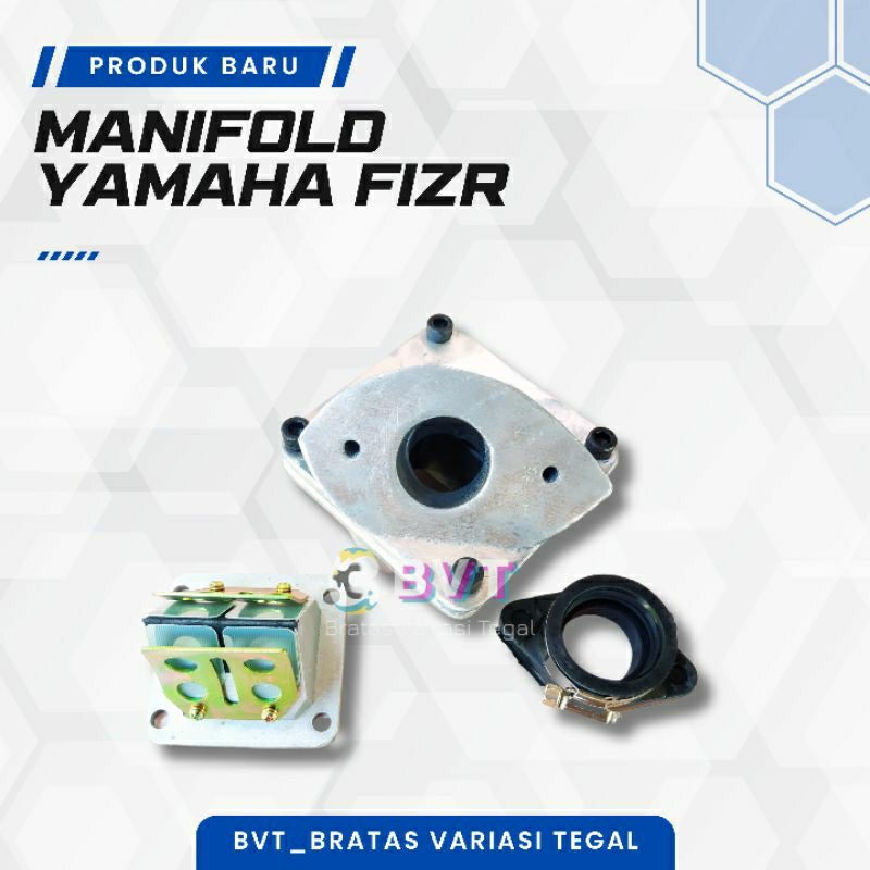 Manifold Kodok FIZR F1ZR Intake Manipul POSWAN FORCE 1 Hadap Depan