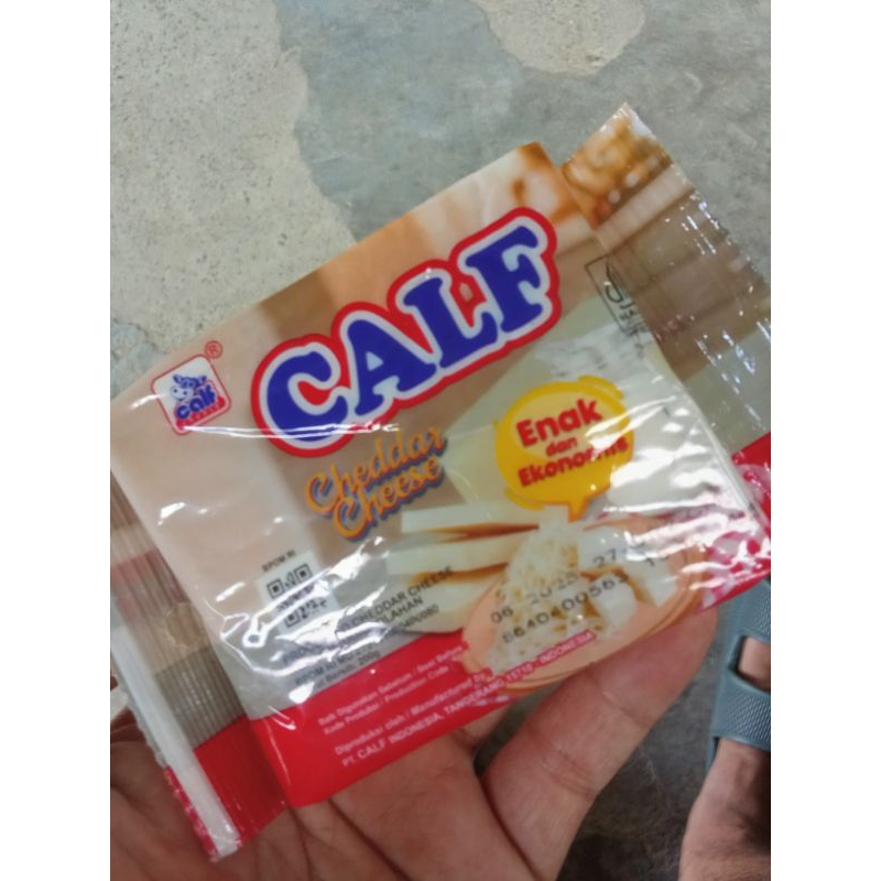 

Keju Calf Serbaguna 200 gr kemasan pabrik