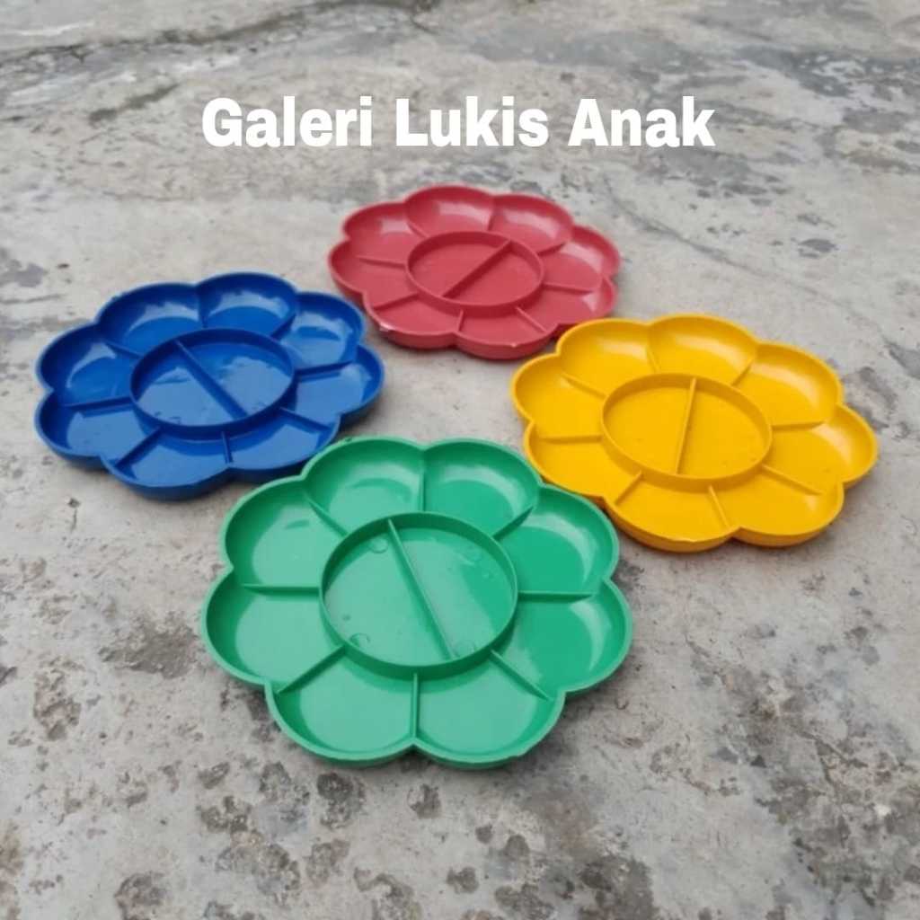 

PALET LUKIS SATUAN PER 1 PCS BENTUK BUNGA MURAH