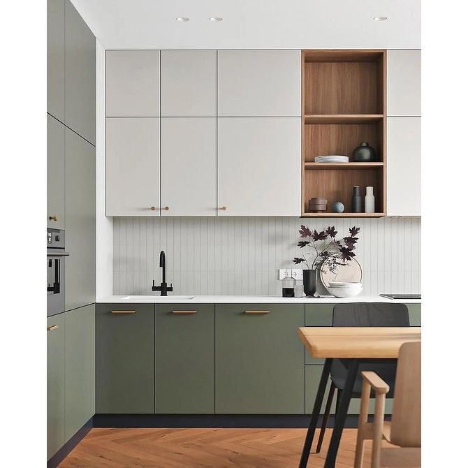 SEKIA KITCHEN SET CUSTOM MINIMALIS BAHAN PLYWOOD LAPIS HPL