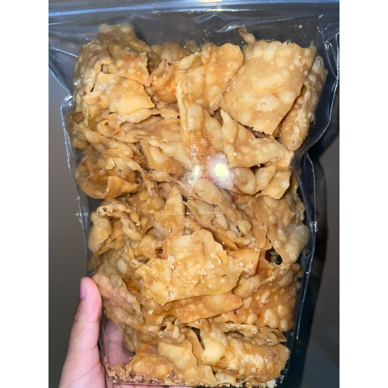 

KERIPIK / KUEH BAWANG POUCH 250 GRAM KHAS BANJAR+ Gratis packing kardus