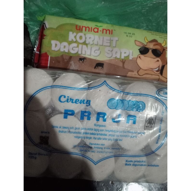 

Frozen food cireng praja biru