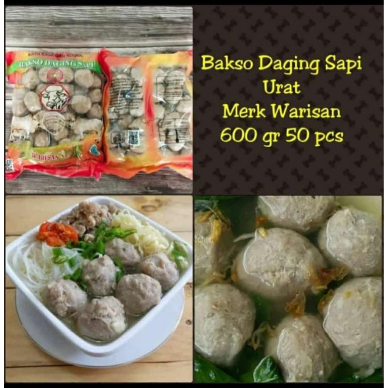 

Baso Sapi Urat Warisan 319 isi 50