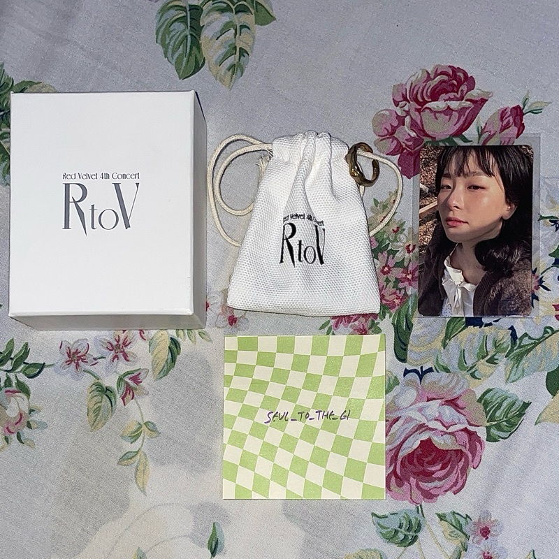 [OFFICIAL/READ DESC] Red Velvet SEULGI ‘R to V’ Concert Merchandise — RV Reve Irene Wendy Joy Yeri M