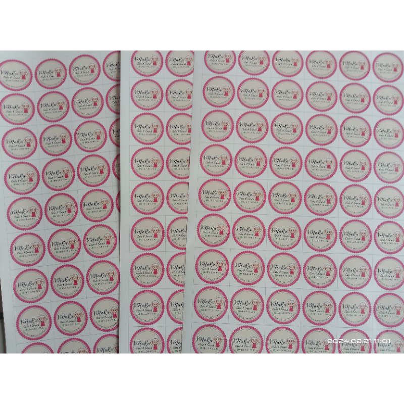 

Stiker Costum Ukuran A3